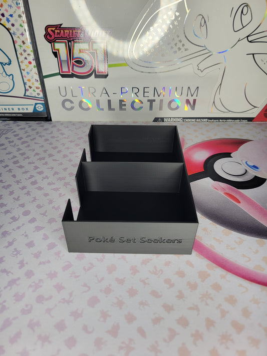 "Hit Box" Rigid Top Loader Penny Sleeve Box Holder Organizer for Trading Card Game