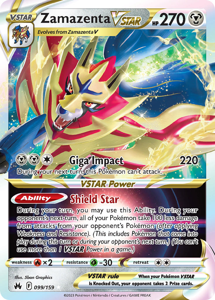 099/159 Zamazenta VSTAR