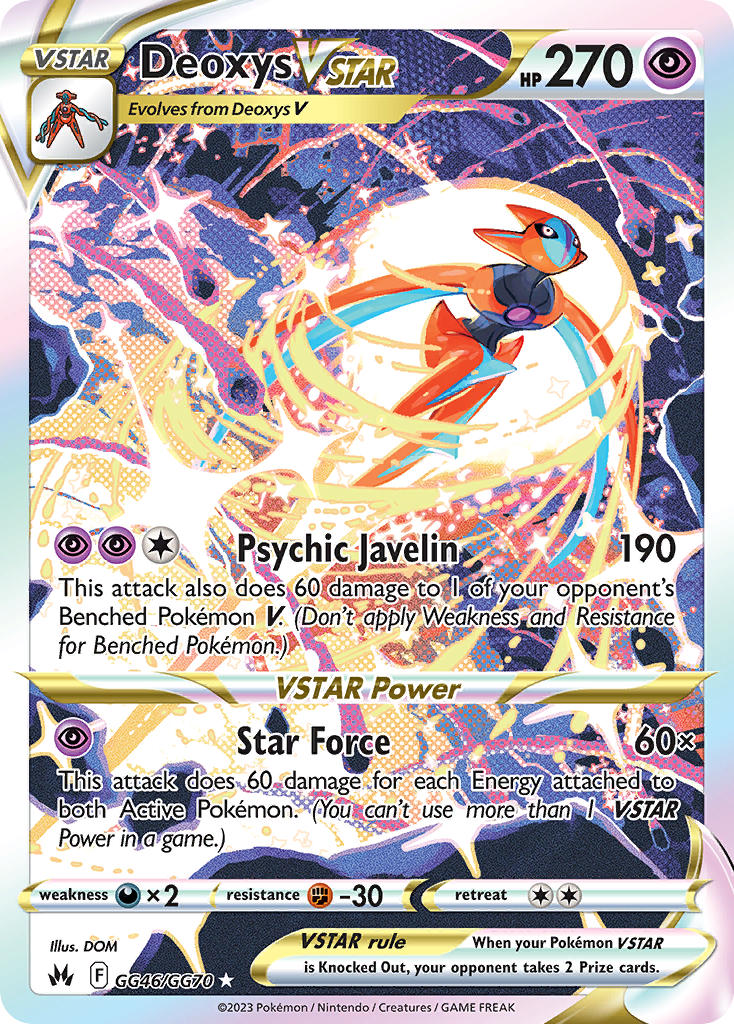 GG46/GG70 Deoxys VSTAR