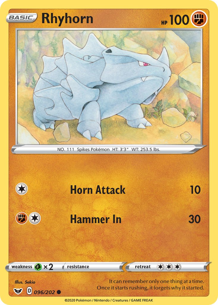 096/202 Rhyhorn (096)
