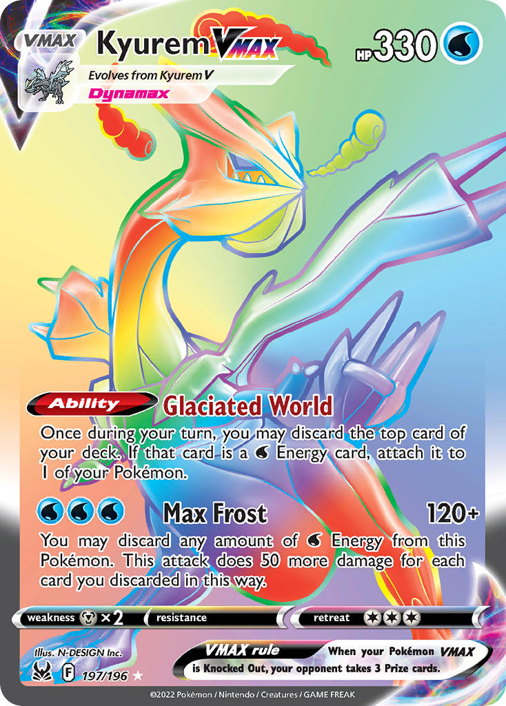 197/196 Kyurem VMAX (Secret)