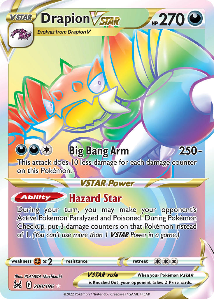 200/196 Drapion VSTAR (Secret)