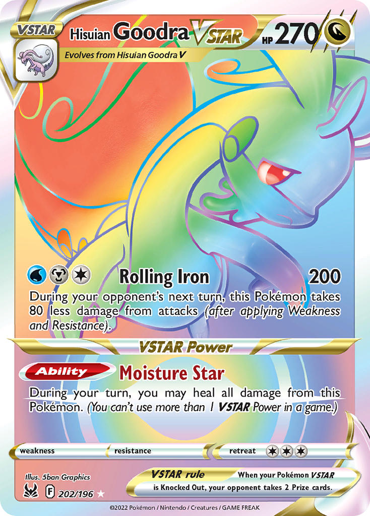 202/196 Hisuian Goodra VSTAR (Secret)