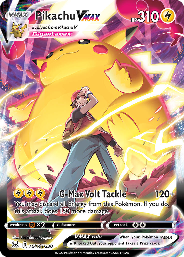 TG17/TG30 Pikachu VMAX