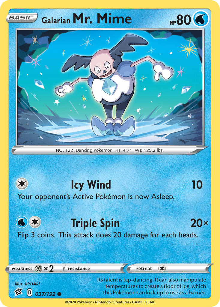 037/192 Galarian Mr. Mime