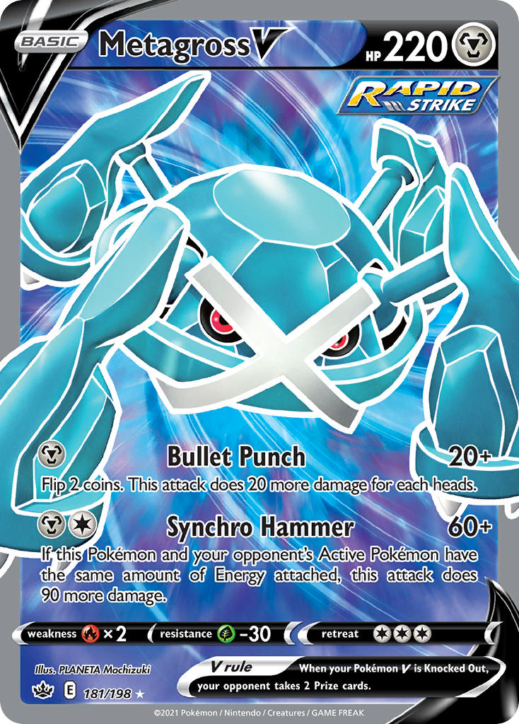 181/198 Metagross V (Full Art)
