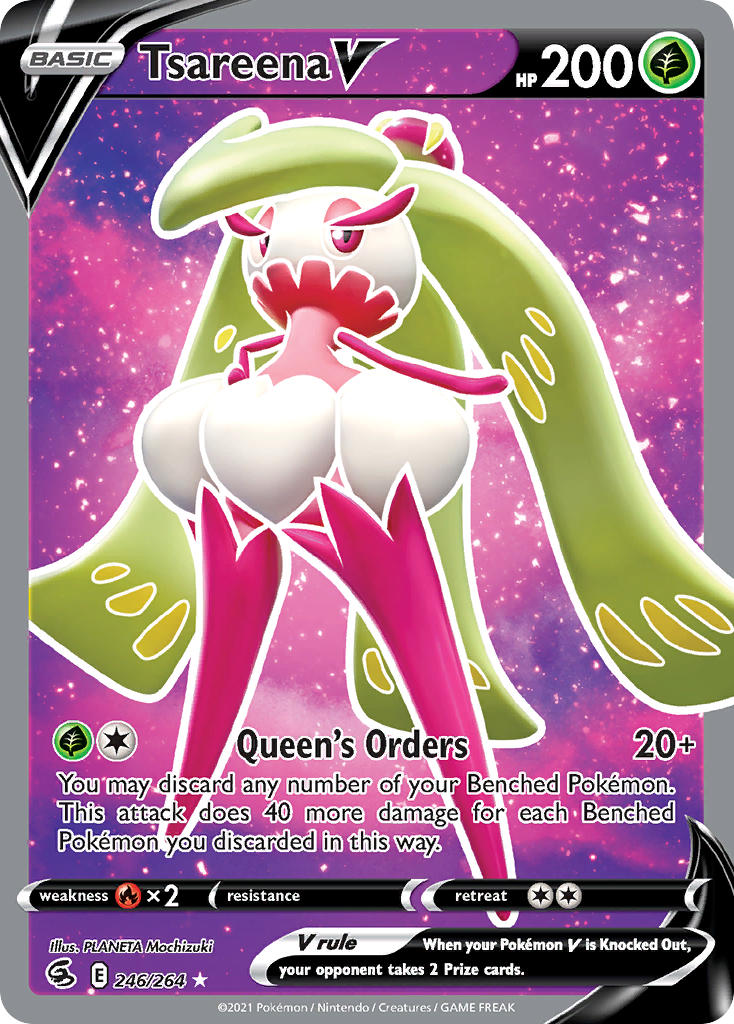 246/264 Tsareena V (Full Art)