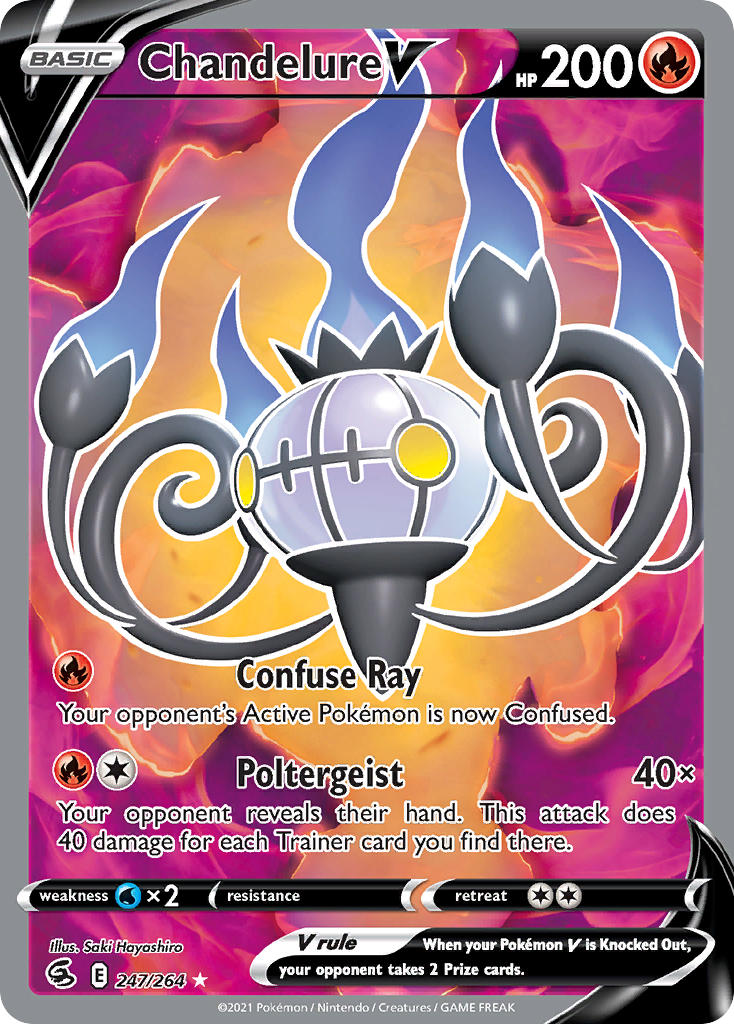 247/264 Chandelure V (Full Art)