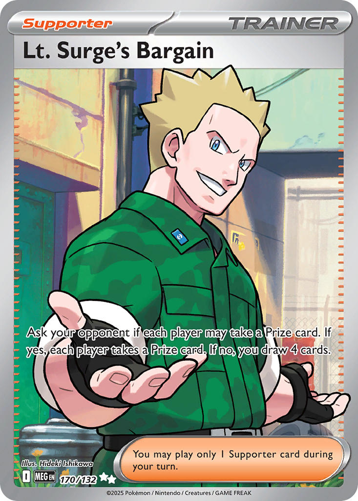 170/132 Lt. Surge's Bargain - 170/132