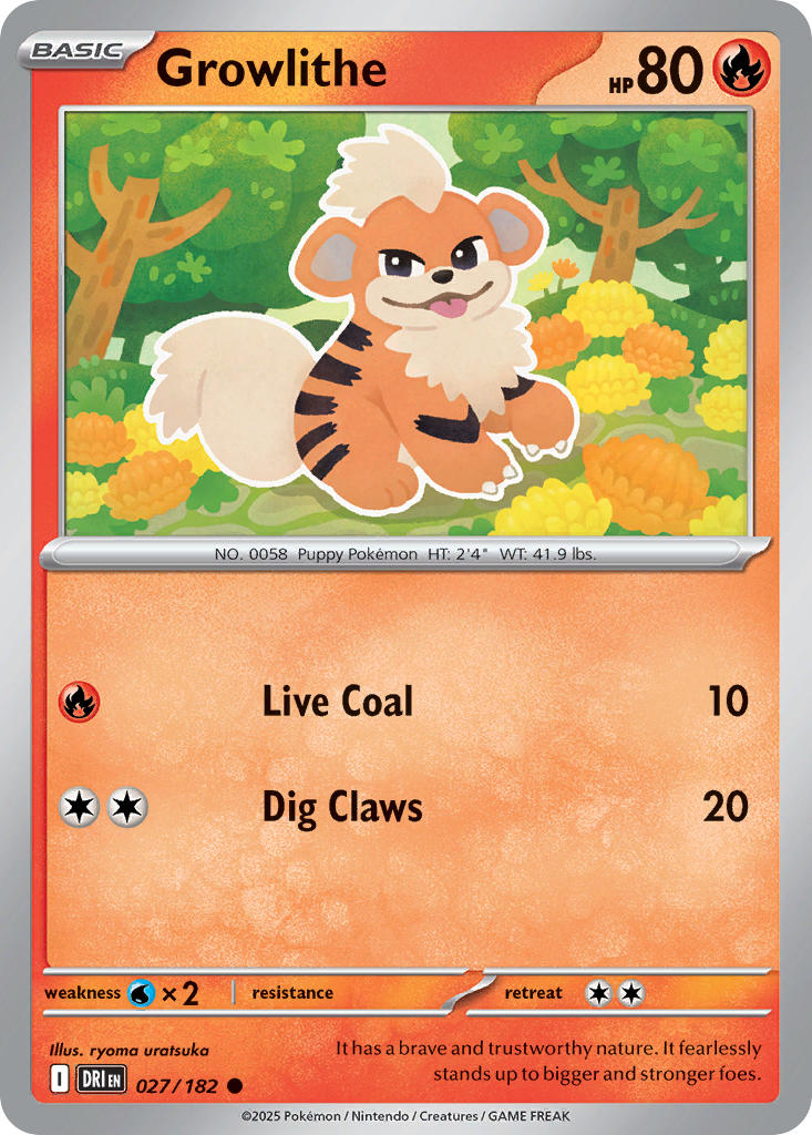 027/182 Growlithe