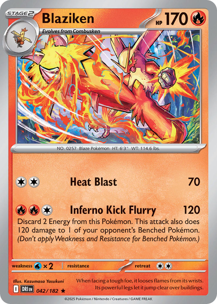 042/182 Blaziken - 042/182