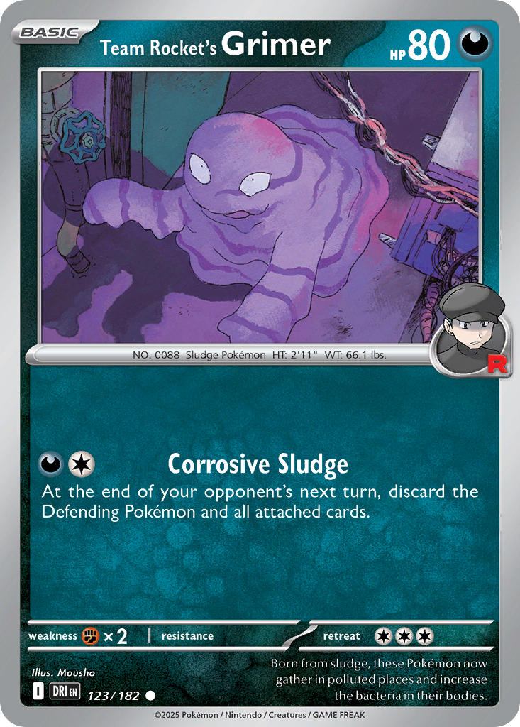123/182 Team Rocket's Grimer