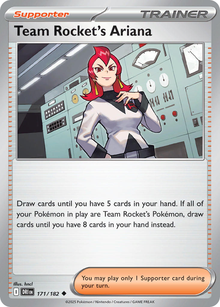 171/182 Team Rocket's Ariana - 171/182