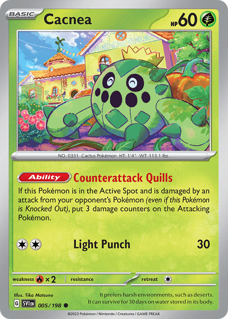 005/198 Cacnea - 005/198