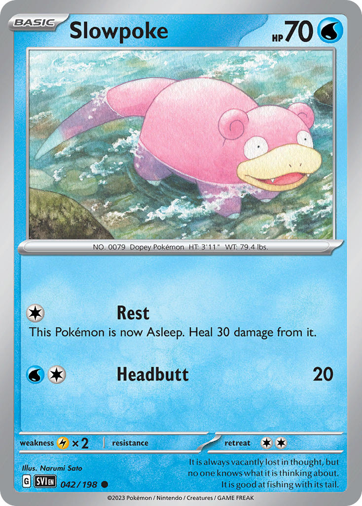 042/198 Slowpoke - 042/198