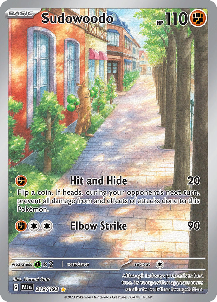 219/193 Sudowoodo - 219/193