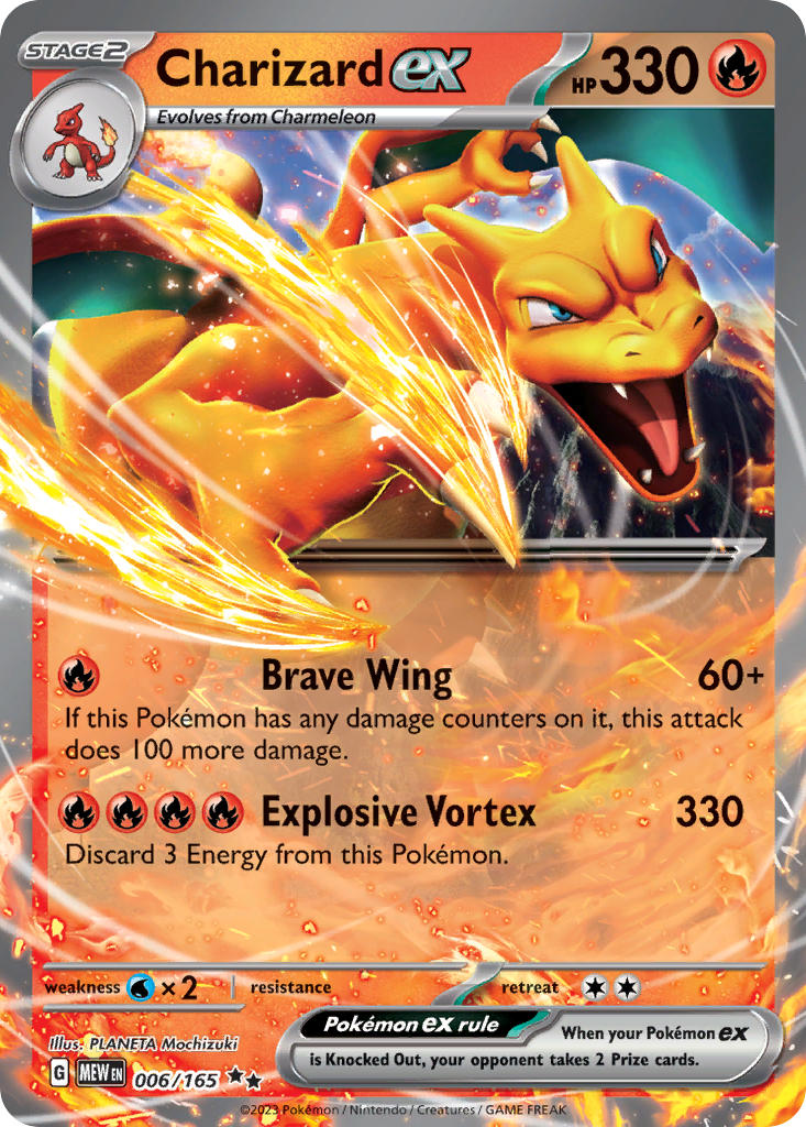 006/165 Charizard ex - 006/165