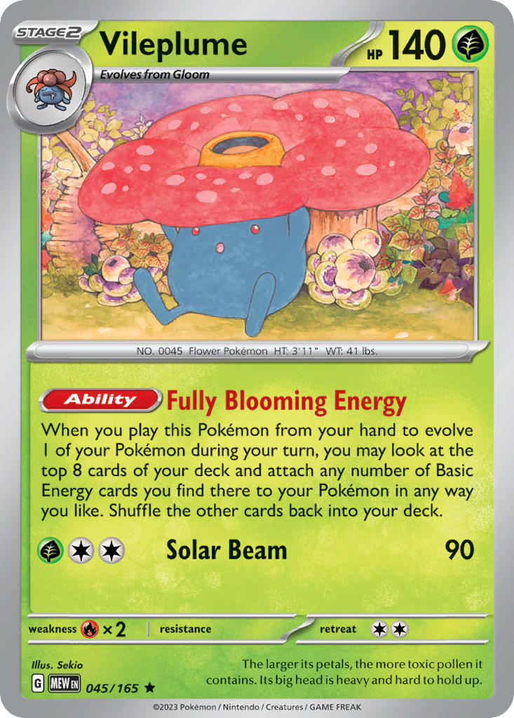 045/165 Vileplume