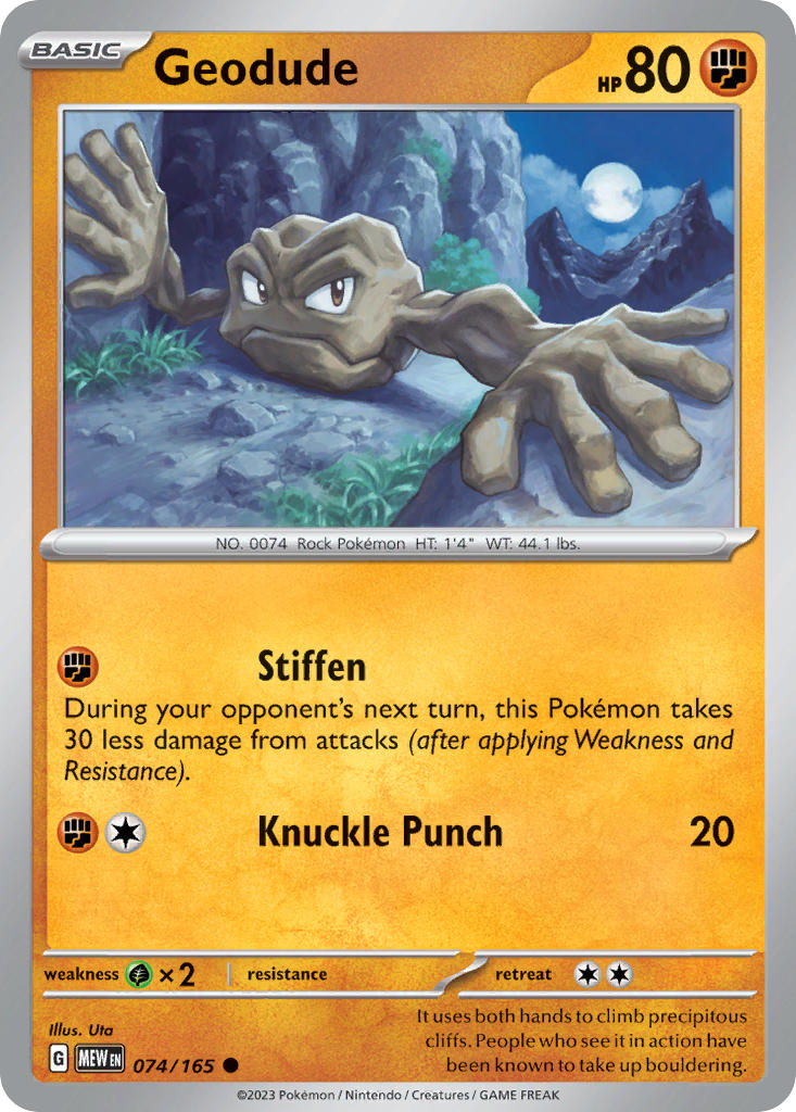 074/165 Geodude