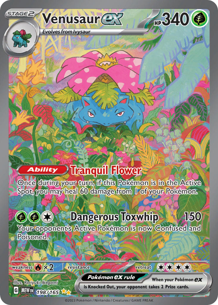 198/165 Venusaur ex - 198/165