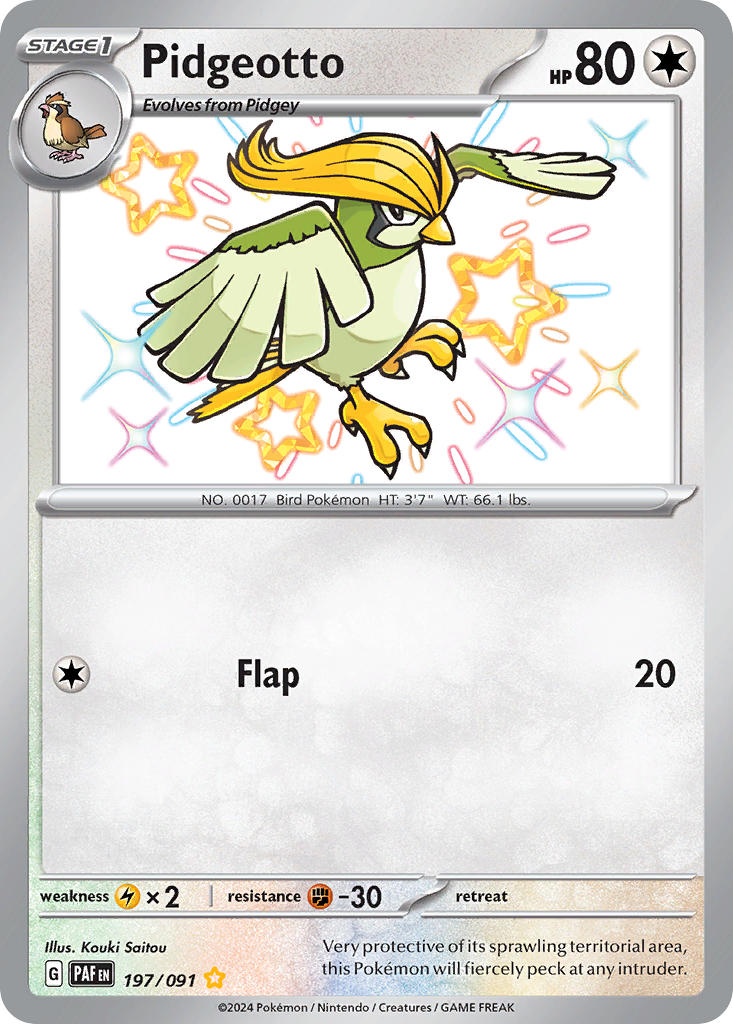 197/091 Pidgeotto