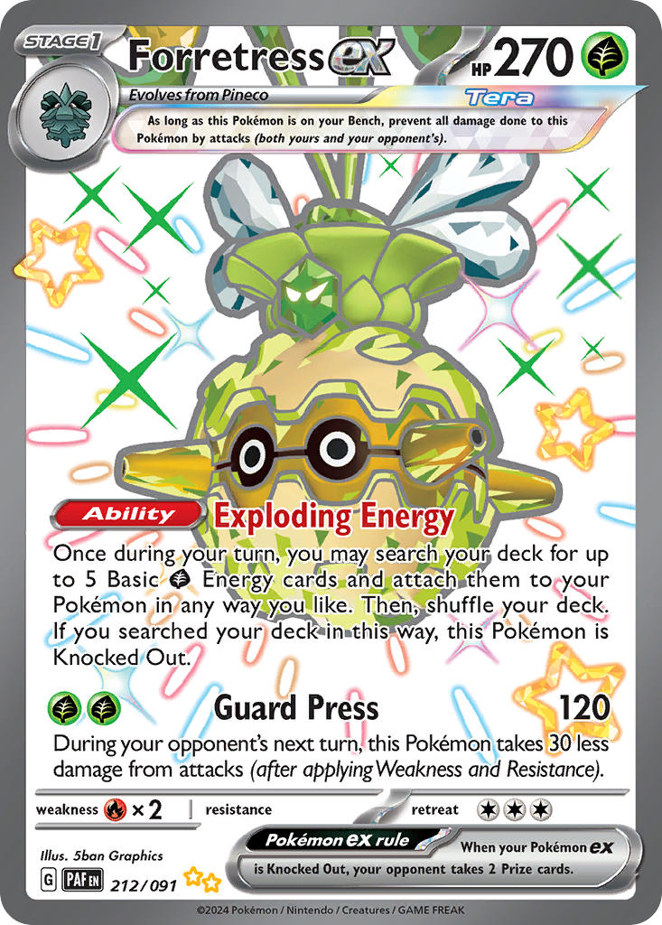 212/091 Forretress ex - 212/091