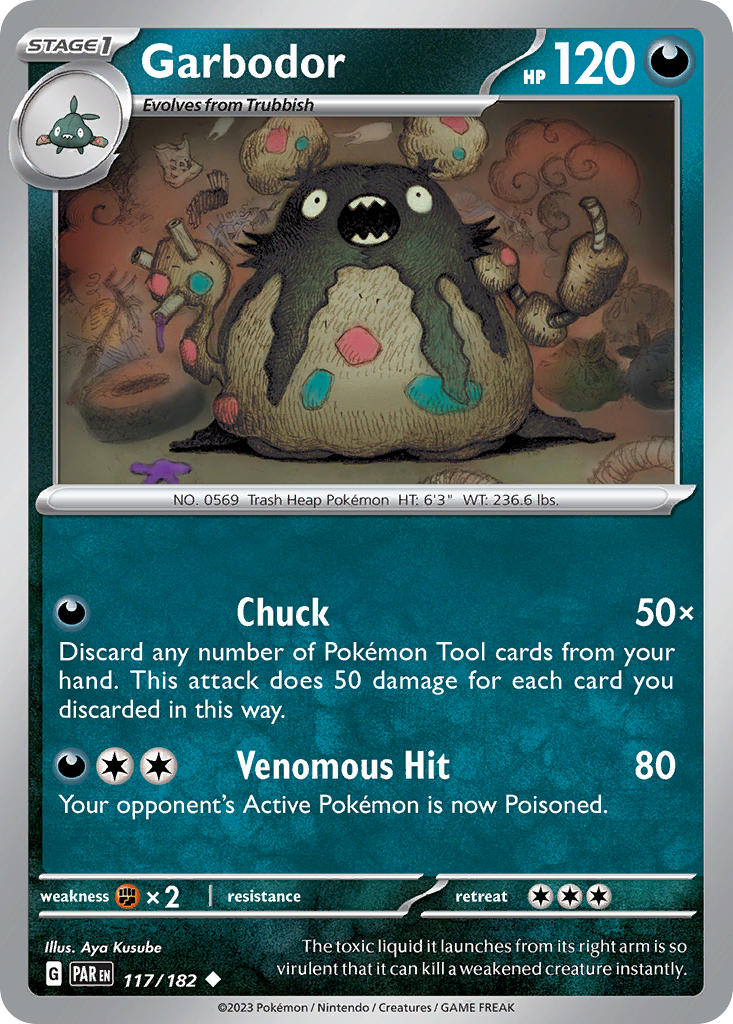 117/182 Garbodor - 117/182