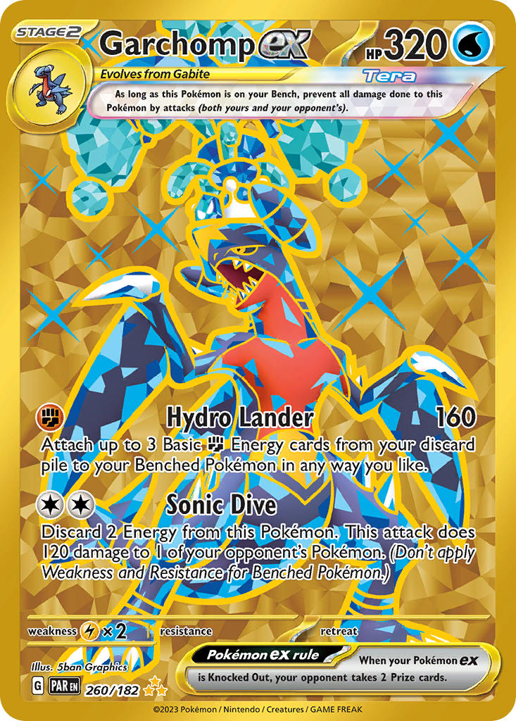 260/182 Garchomp ex - 260/182