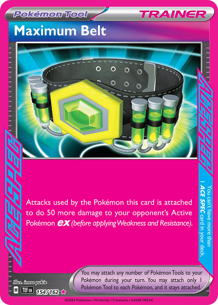 154/162 Maximum Belt