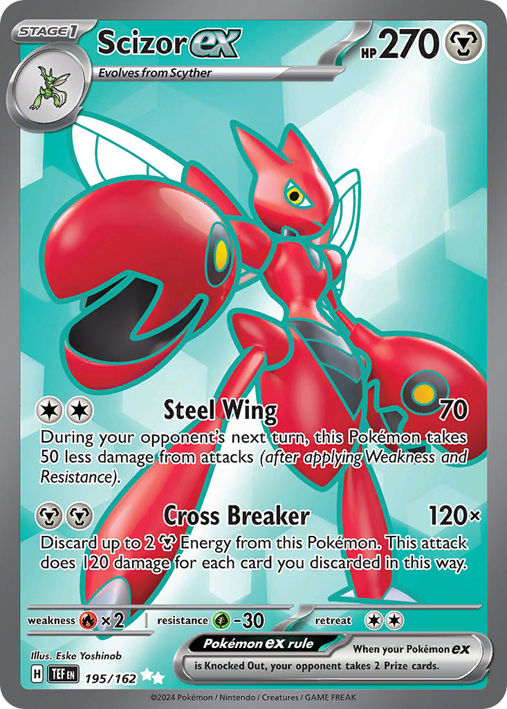 195/162 Scizor ex - 195/162