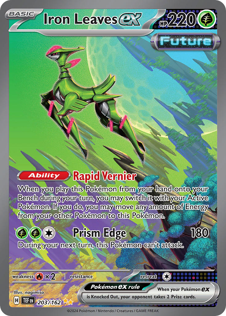 203/162 Iron Leaves ex - 203/162