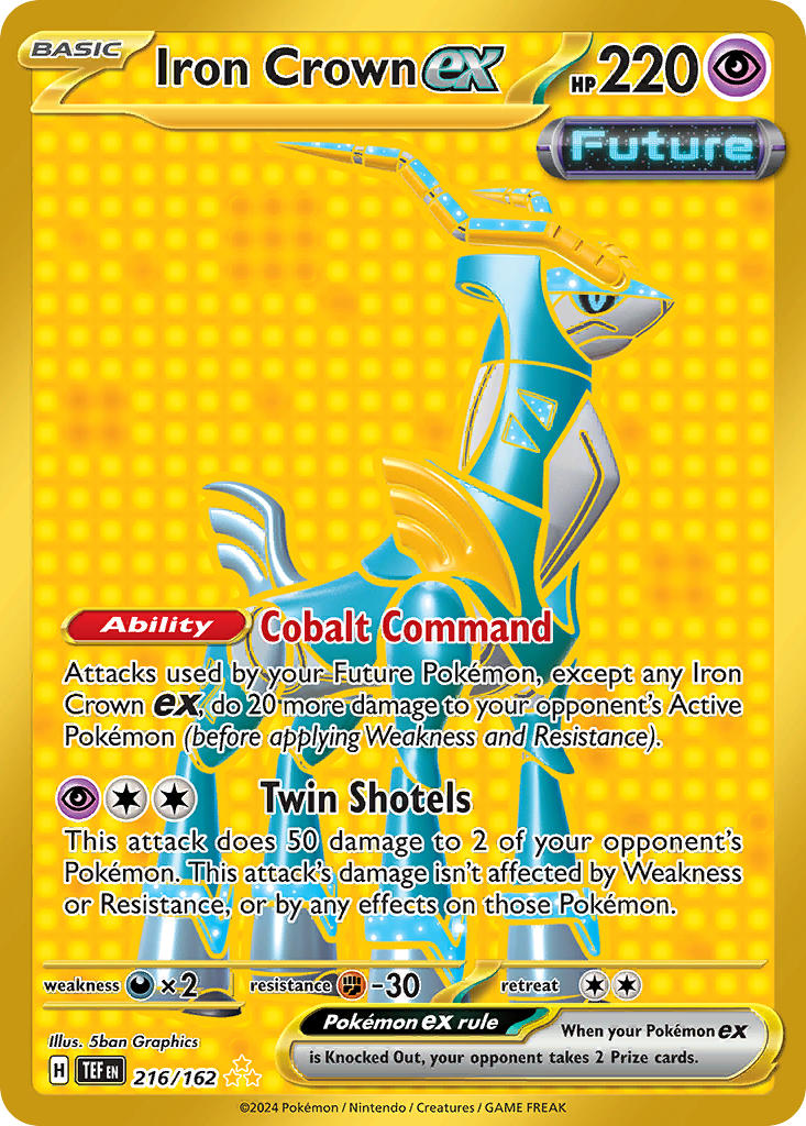 216/162 Iron Crown ex - 216/162