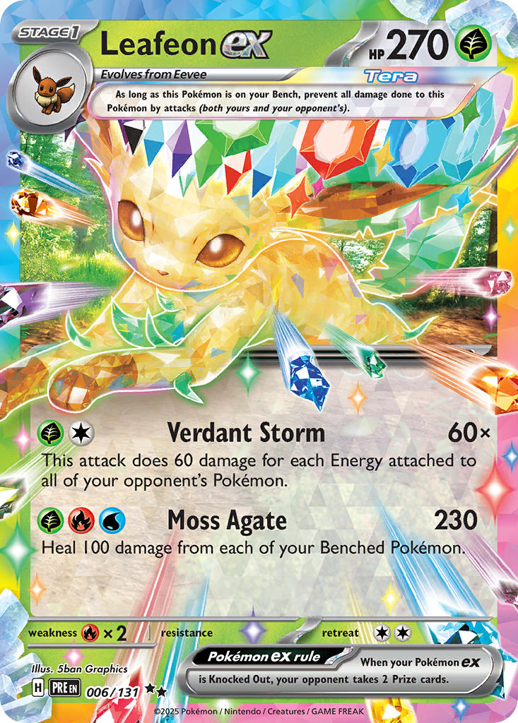 006/131 Leafeon ex - 006/131