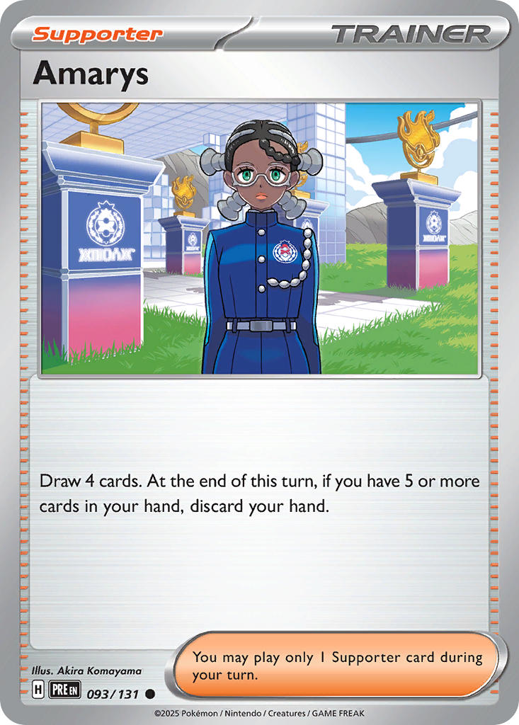 093/131 Amarys - 093/131 (Poke Ball Pattern)