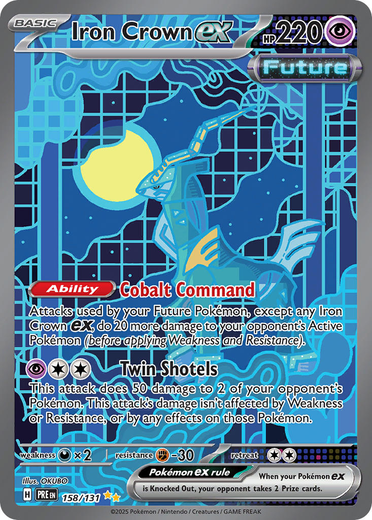 158/131 Iron Crown ex