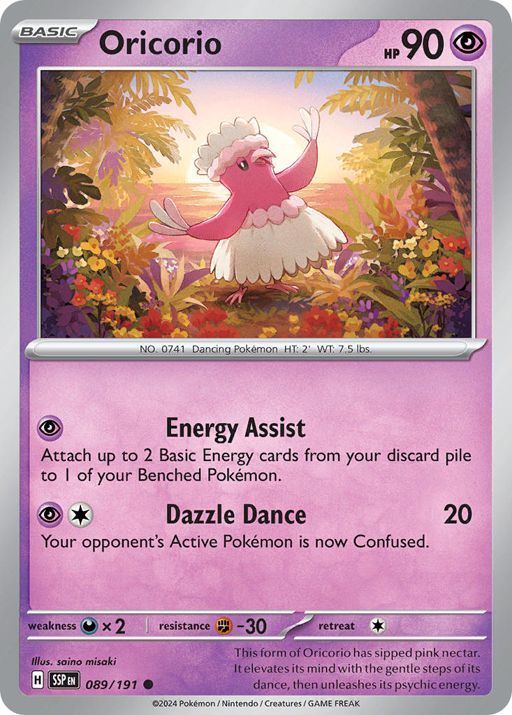 089/191 Oricorio - 089/191