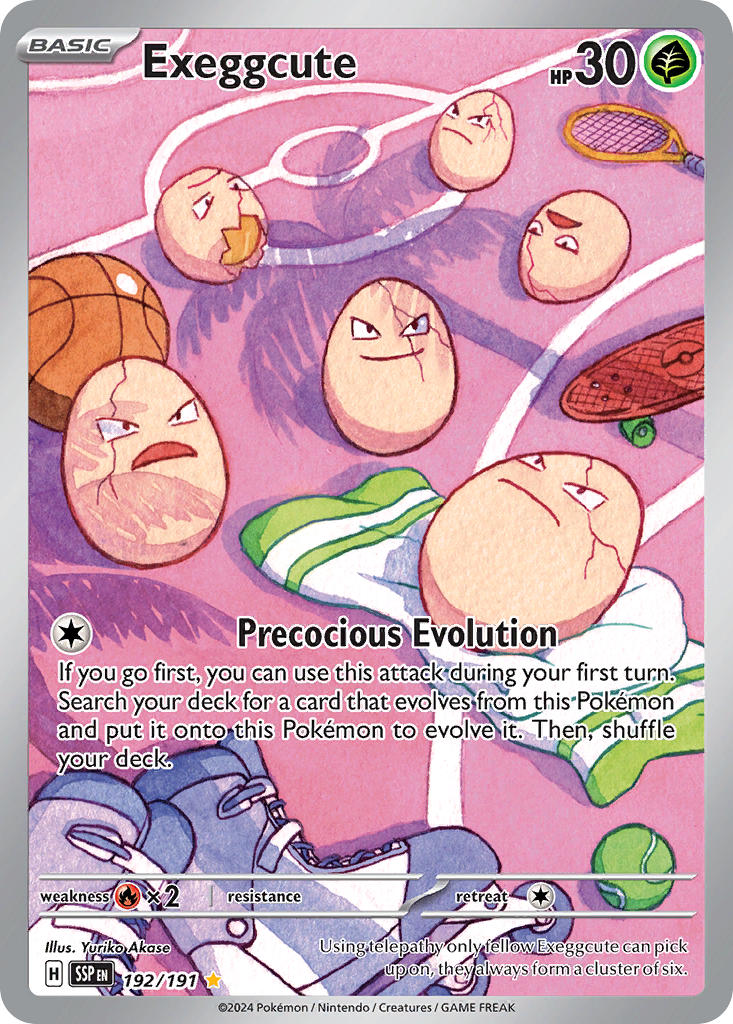 192/191 Exeggcute - 192/191