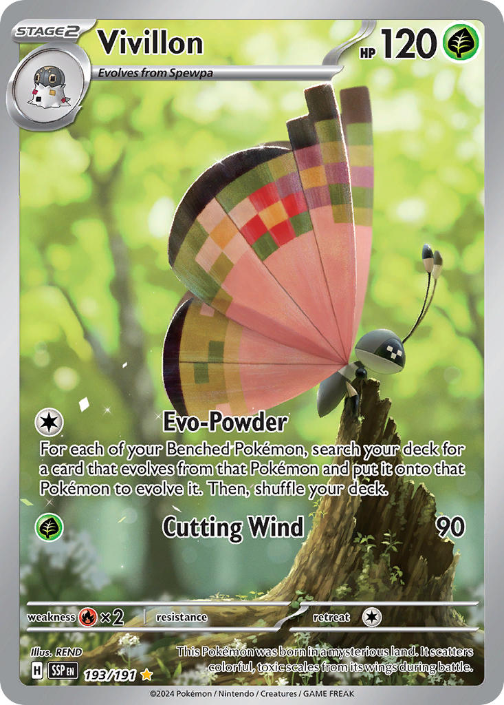 193/191 Vivillon - 193/191