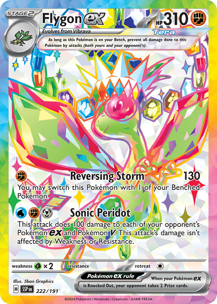 222/191 Flygon ex - 222/191