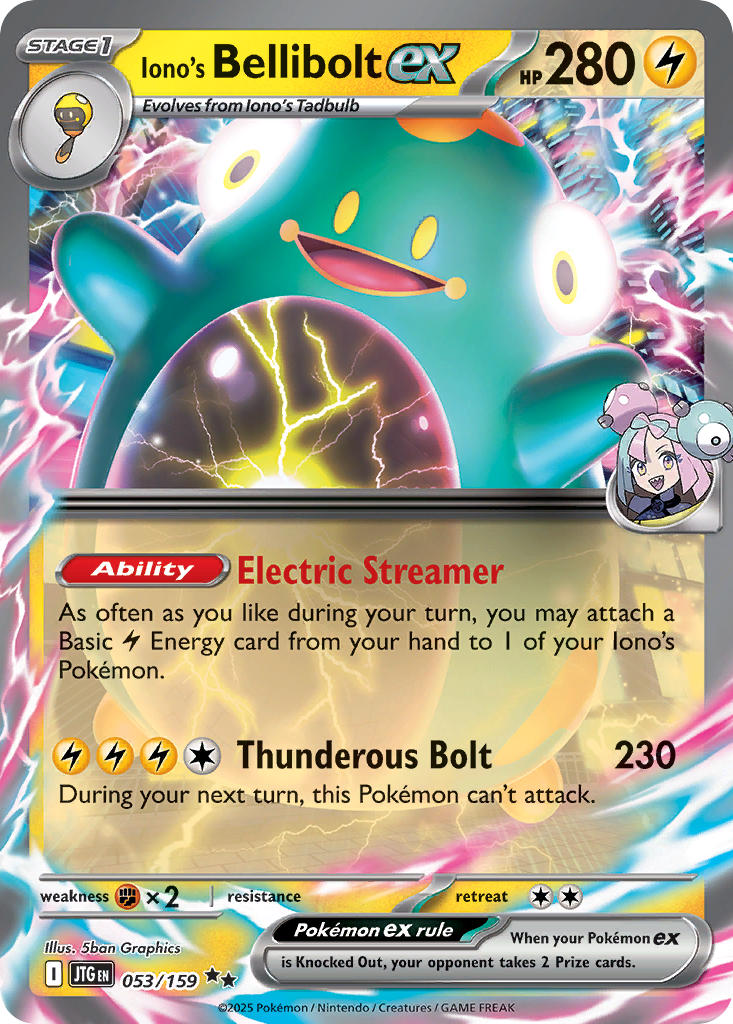 053/159 Iono's Bellibolt ex - 053/159