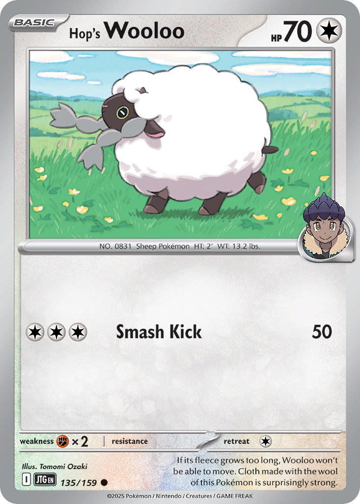 135/159 Hop's Wooloo - 135/159