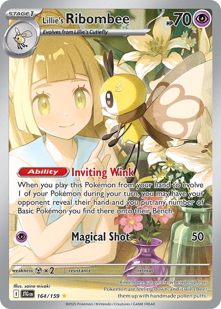 164/159 Lillie's Ribombee - 164/159
