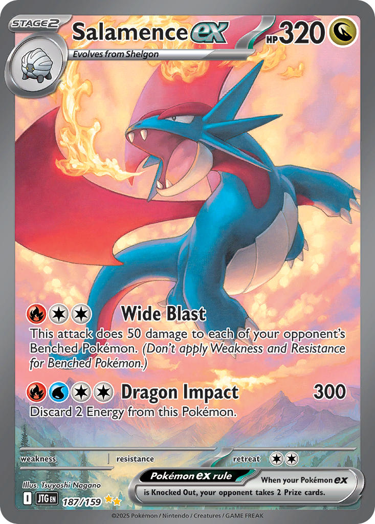 187/159 Salamence ex - 187/159