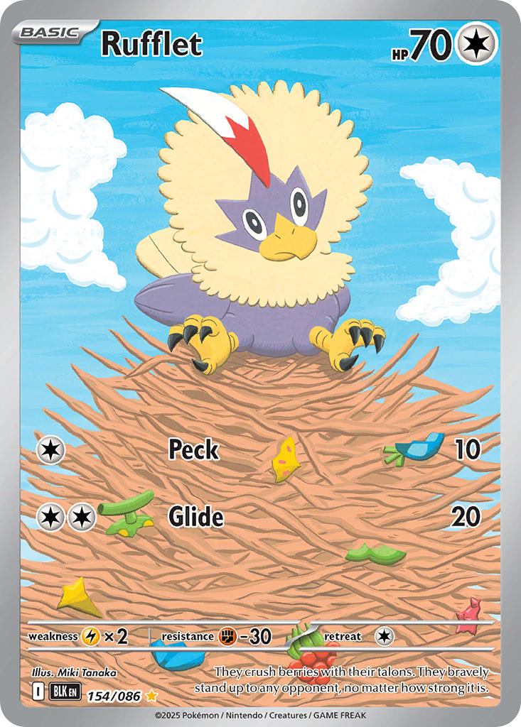 154/086 Rufflet - 154/086
