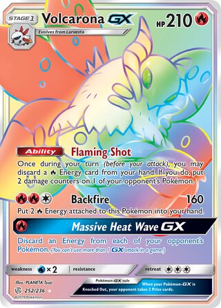 252/236  Volcarona GX (Secret)