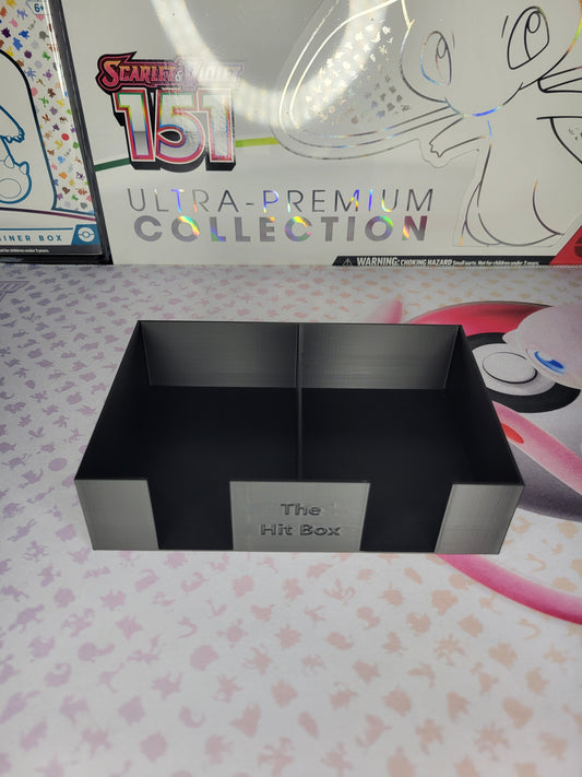 "Hit Box" Rigid Top Loader Penny Sleeve Box Holder Organizer for Trading Card Game