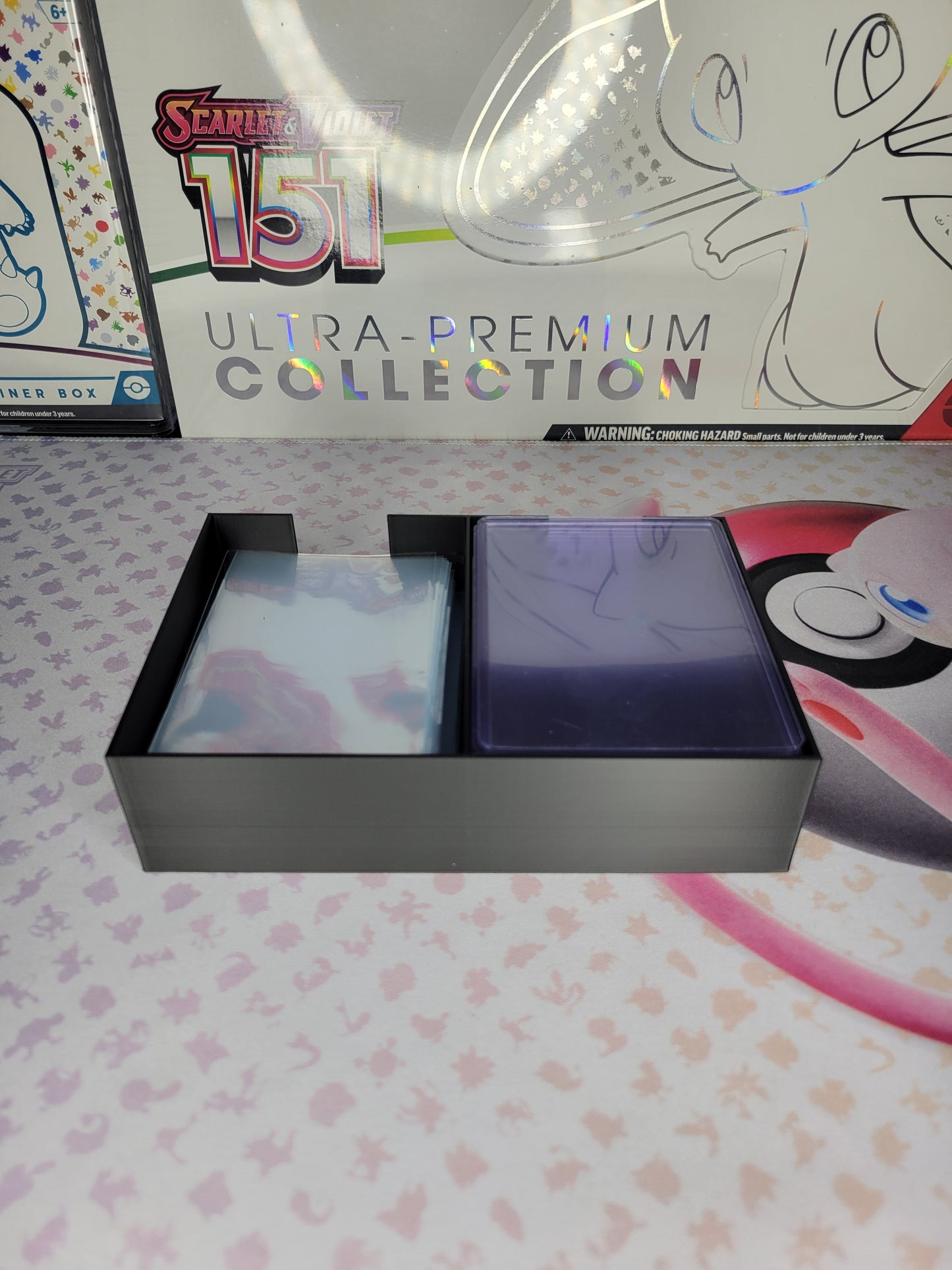"Hit Box" Rigid Top Loader Penny Sleeve Box Holder Organizer for Trading Card Game