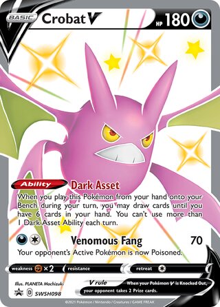 SWSH098 Crobat V