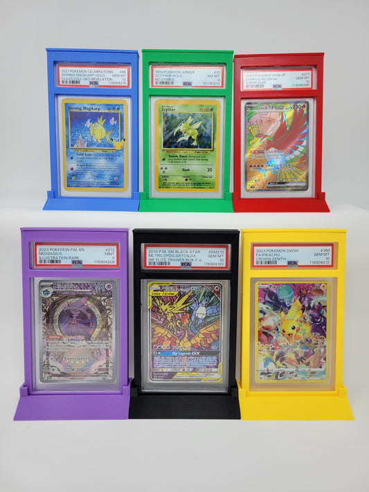 PSA Graded Trading Card Pokemon Sports Slab Card Guard Wall Shelf Display