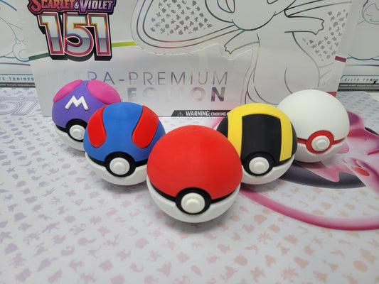 Poke Set Seekers Cosplay Themed Monster Ball Display